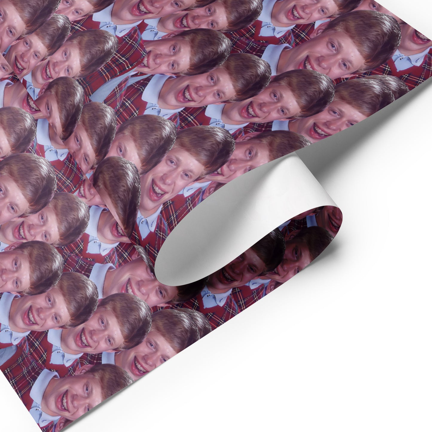 Meme Face Tossed Repeat Wrapping Paper Sheets